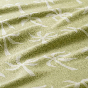 Kids Changing Poncho: Breezy Palms Olive
