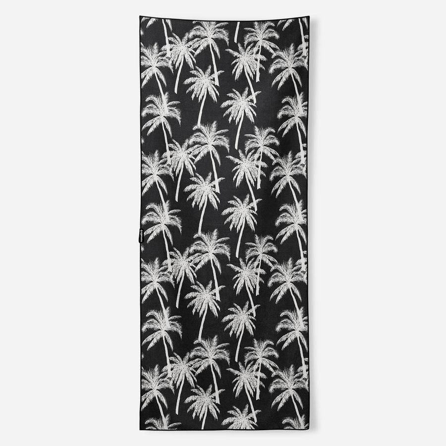 Original Towel: Bunch Palms Black