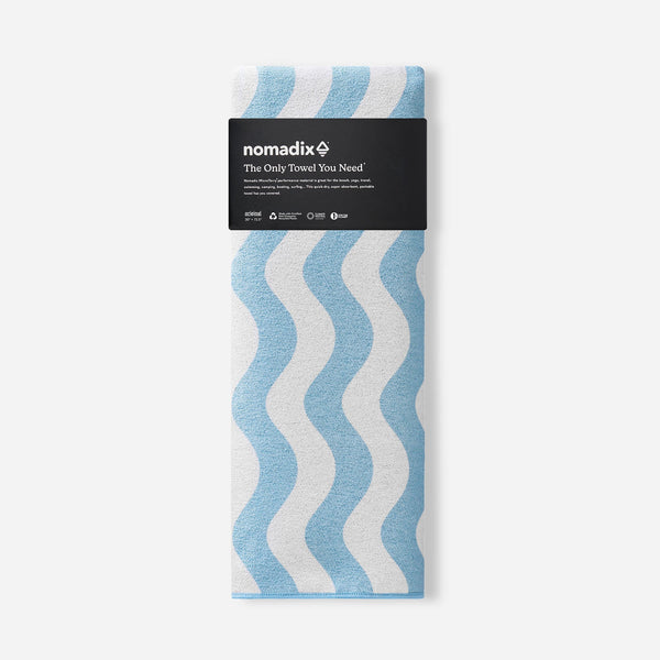 Original Towel: Calm Seas Pale Blue Sky