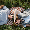 Original Towel: Check Coconut