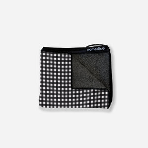 Original Towel: Gingham Black