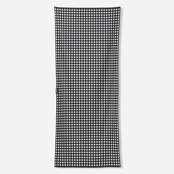Original Towel: Gingham Black