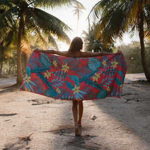 Original Towel: Palms Coral