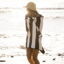 Original Towel: Stripes Noll Black