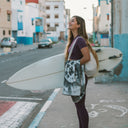 Original Towel: Tie-Dye Black and White