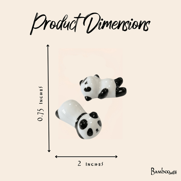 Panda Chopstick Rest | Set of 2