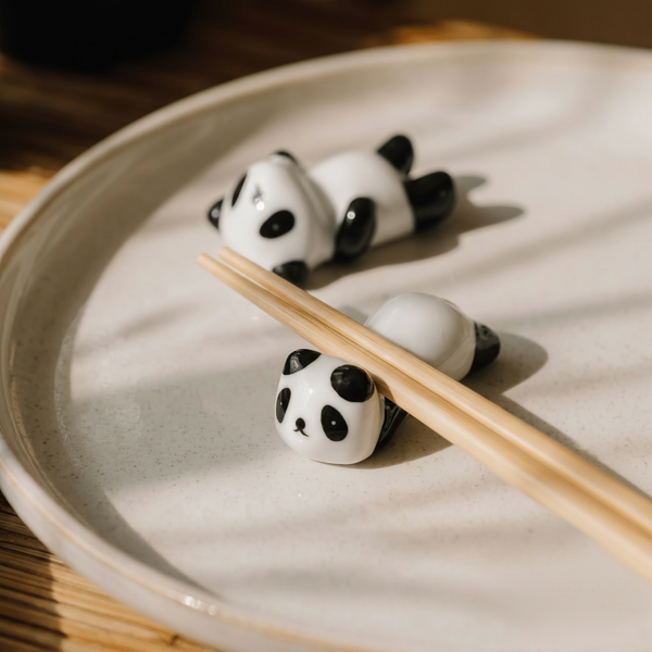 Panda Chopstick Rest | Set of 2