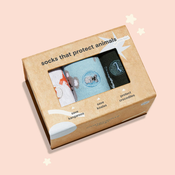 Kids Socks that Protect Animals
