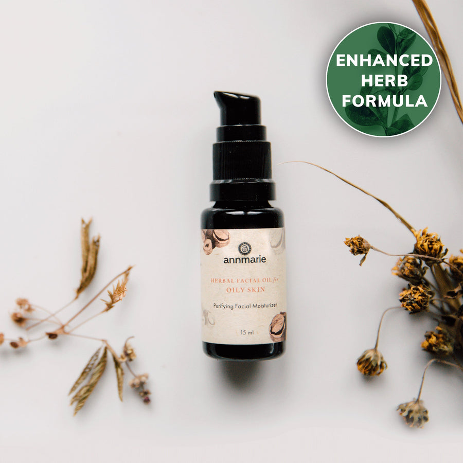 Herbal Facial Oil for Oily Skin (15ml)- Collective