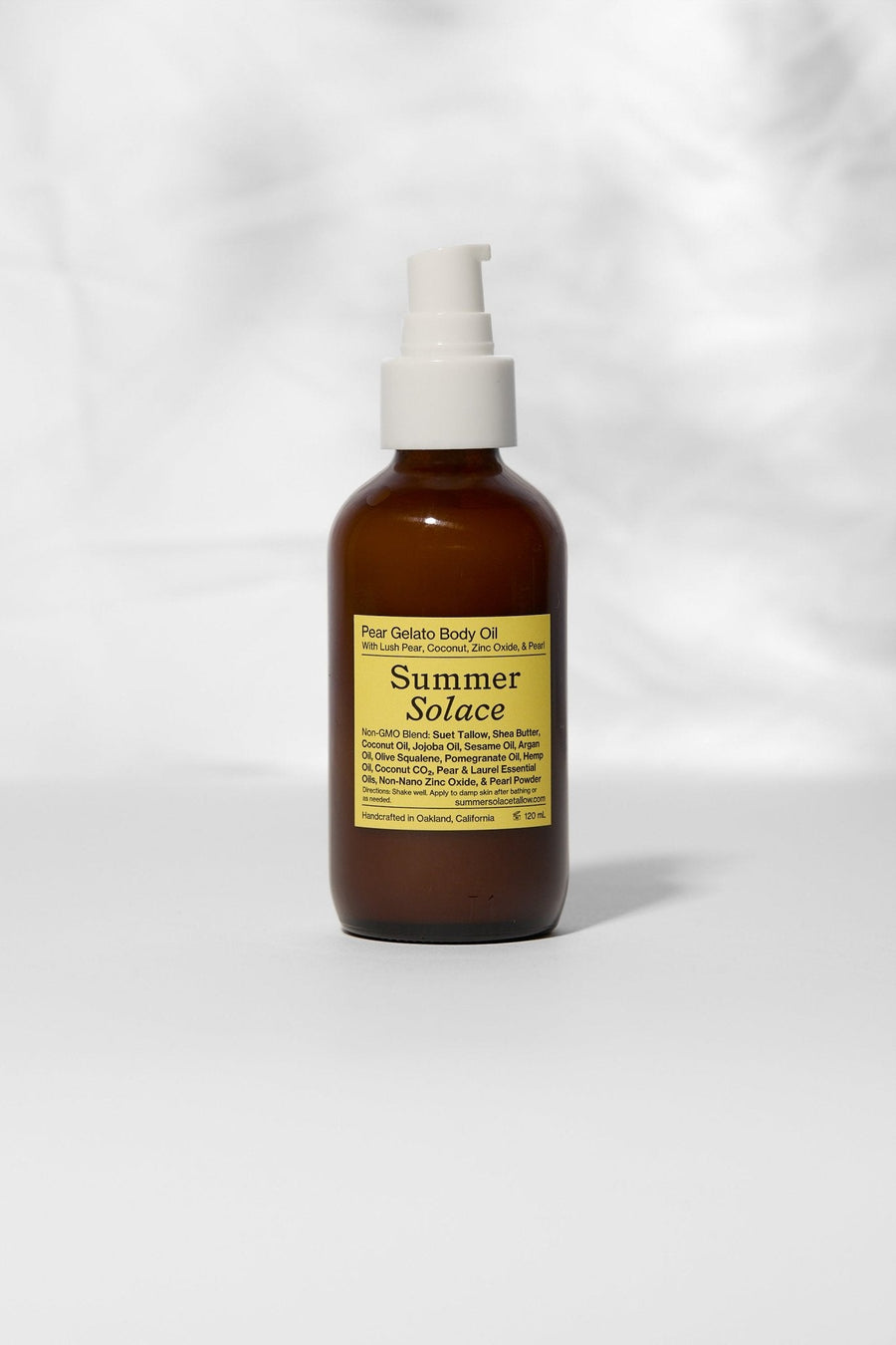 Pear Gelato Body Oil – Zinc and Pearl Extract (Limited Edition)