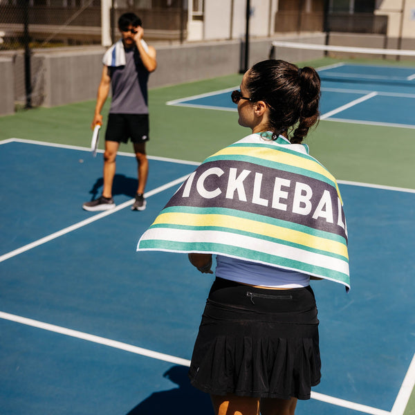 Pickleball Towel: Pickleball Green