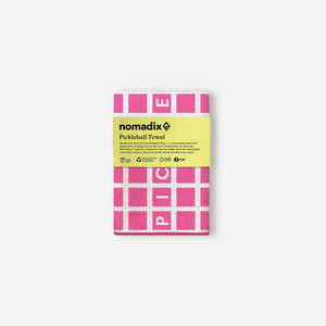 Pickleball Towel: Pickleball Net Pink