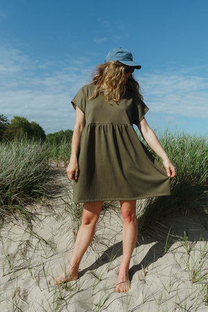 Porch Dress (Updated) in Patina