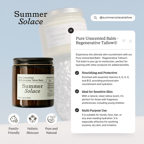 Pure Unscented – Slow Body Care® Collection with Regenerative Tallow®
