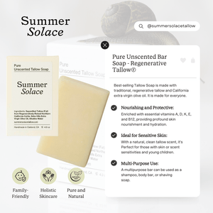 Pure Unscented – Slow Body Care® Collection with Regenerative Tallow®