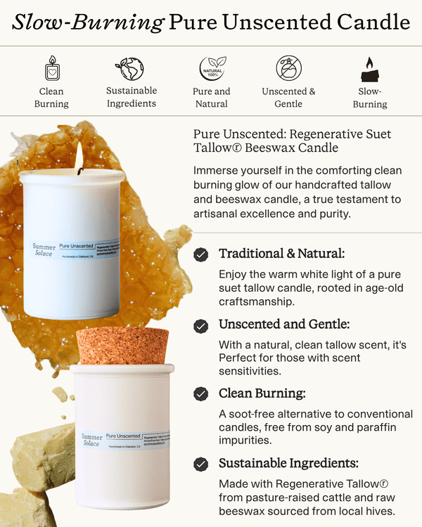 Pure Unscented – Slow Body Care® Collection with Regenerative Tallow®