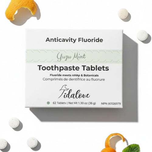 Fresh Minty Yuzu Toothpaste Tablets