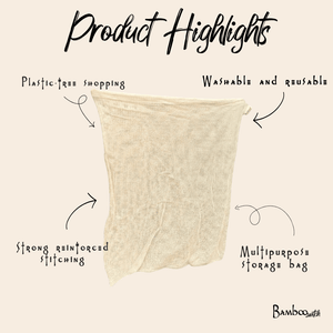 Reusable Mesh Produce Bags | 2 Pack