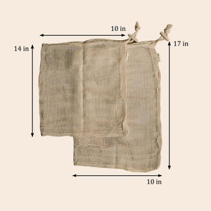 Reusable Mesh Produce Bags | 2 Pack