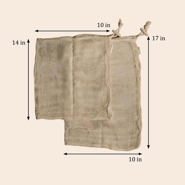 Reusable Mesh Produce Bags | 2 Pack