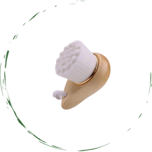 Facial Brush with Bamboo Handle