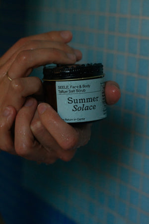 SEELE – Ritual Sea Salt Scrub | Celtic Salt®, Choya Nākh, Sage & Coriander