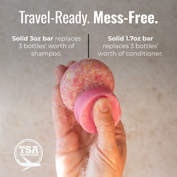 Shampoo & Conditioner Bar Duo
