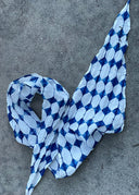 Scarf - Shibori Diamonds Skinny