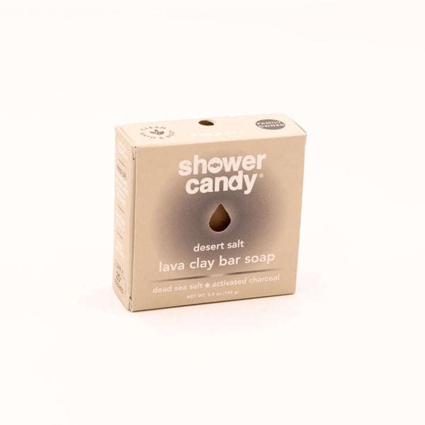 Desert Salt Body Wash Bar – Detox with Lava Clay & Minerals