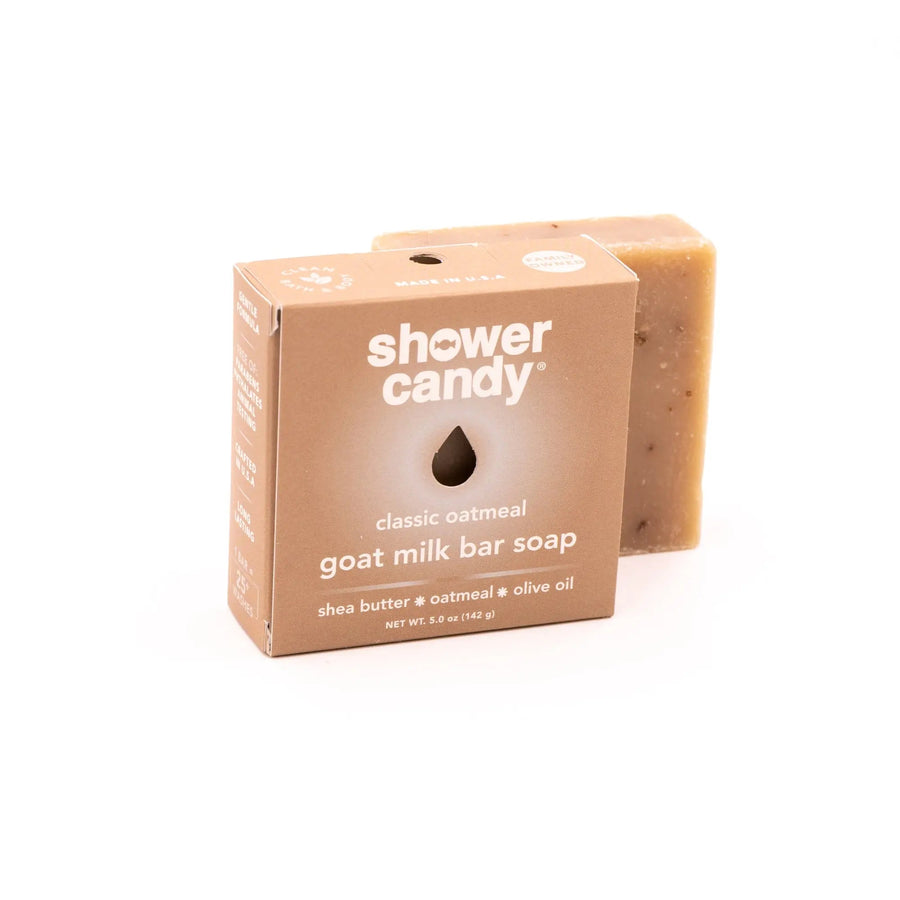 Classic Oatmeal Goat Milk Bar Soap – Gentle Hydrating Cleanse