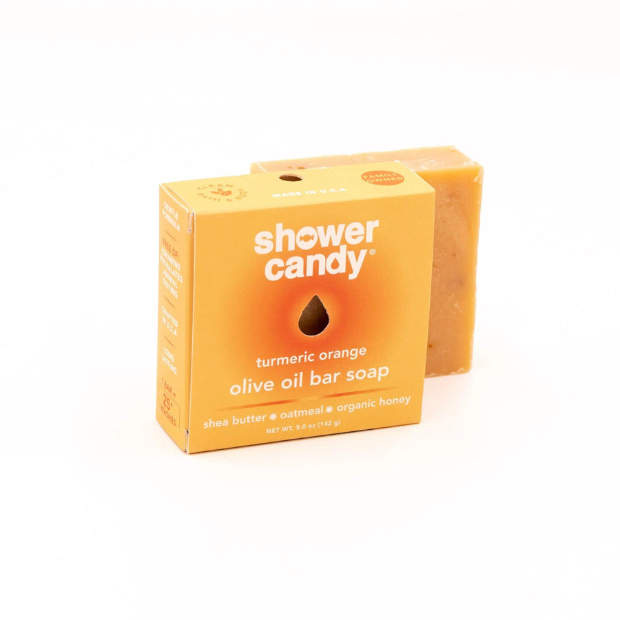 Turmeric Orange Bar Soap – Brightening Olive Oil Cleanse