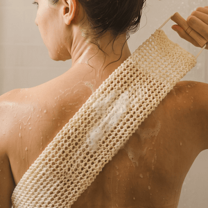Sisal Back Scrubber with Bamboo Handles