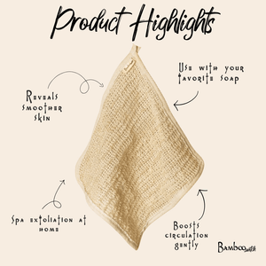 Sisal Exfoliating Washcloth