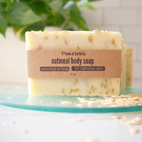 Oatmeal Body Soap (Unscented)