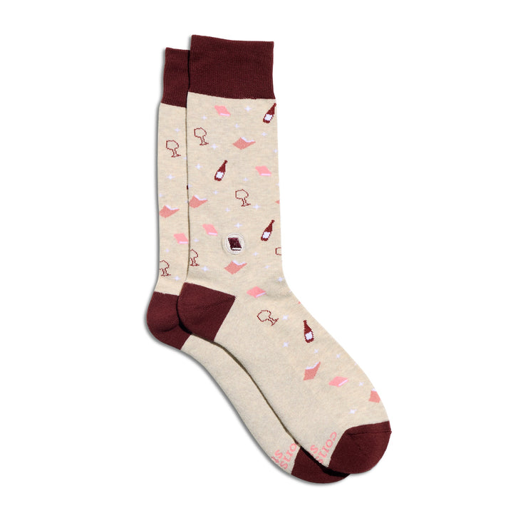 Socks that Give Books
