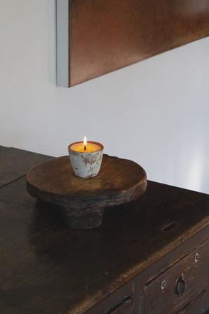 Souchong Debut Earthen Tallow Candle – Smoke-Brushed Terracotta Vessel 4 oz