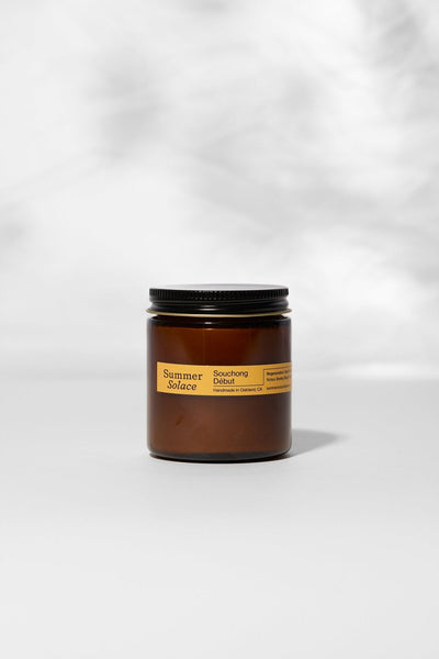 Souchong Debut – Tallow Travel Candle | Black Tea & Vetiver