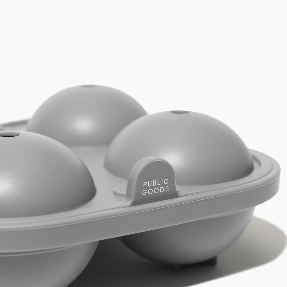 Public Goods Ice Cube Tray and Sphere Mold - Thumbnail 5