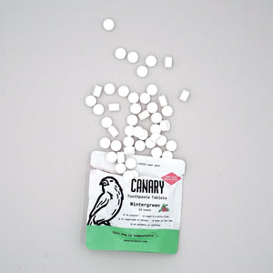 Wintergreen Toothpaste Tablets
