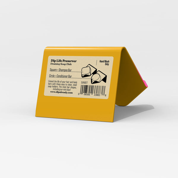 Life Preserver: Sunset Draining Soap Dish (single unit)
