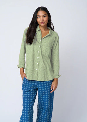 Good Boyfriend Shirt - Sunflower Overdye Sage