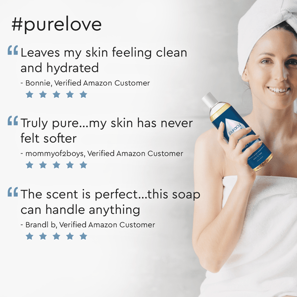 Puracy Natural Body Wash - Acidified, PH Balanced