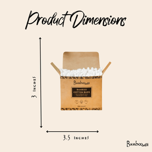 Bamboo Cotton Ear Buds | 200 ct