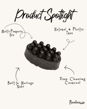Massage Charcoal Soap Bar