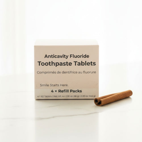 Fluoride Cinnamon Toothpaste Tablets — 4 Months