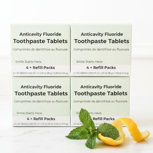 4 Month Supply Of Toothpaste Tablets