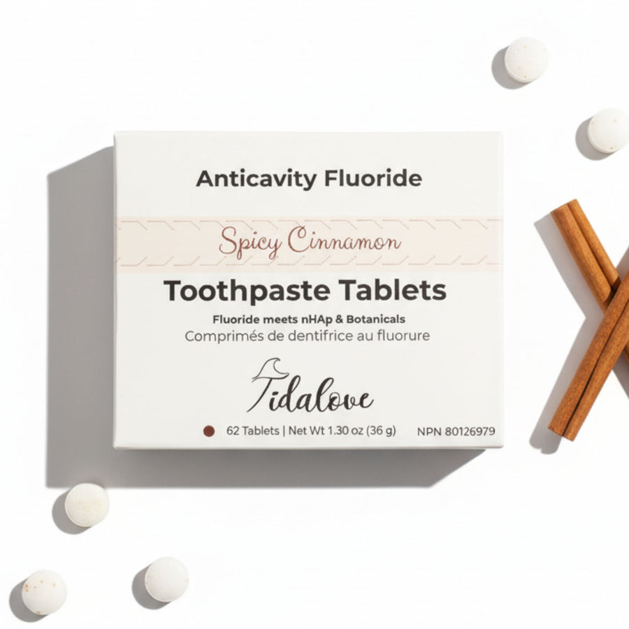 Fluoride Cinnamon Toothpaste Tablets — 1 Month
