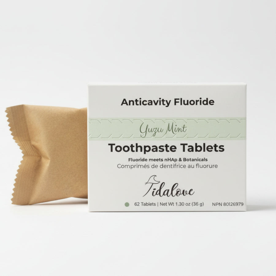 Fresh Minty Yuzu Toothpaste Tablets