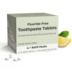 Fluoride-Free Yuzu Mint Toothpaste Tablets — 4 Months