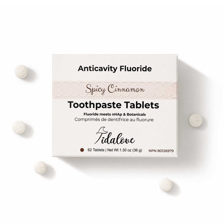 Fluoride Cinnamon Toothpaste Tablets — 1 Month